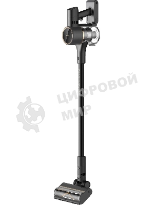 Пылесос вертикальный Dreame R10 Pro Aqua черный, питание от аккумулятора, 150 Вт, уборка сухая/влажная, пылесборник 0.6 л