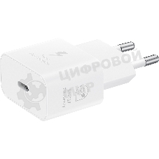 Сетевое зарядное устройство Samsung EP-T2510 25W Type-C белый + cable