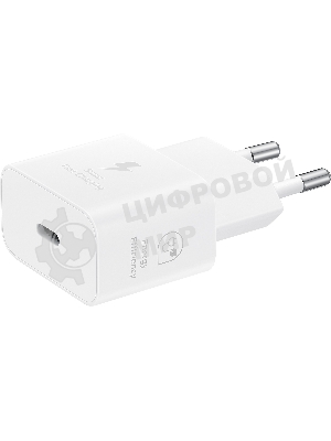 Сетевое зарядное устройство Samsung EP-T2510 25W Type-C белый + cable