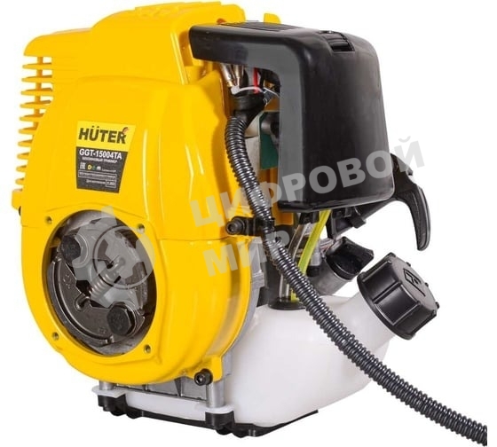 Триммер бензиновый Huter GGT-15004ТA 1500Вт неразбор.штан. реж.эл.:леска/нож (в компл.:Защитные очки)