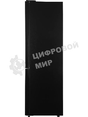 Холодильник Hyundai CC35083F черное стекло двухкамерный 240/95л морозилка снизу, No Frost
