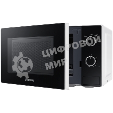 Микроволновая печь Samsung MS20A3010AH белый/черный, 20 л, 700 Вт, переключатели - поворотный механизм