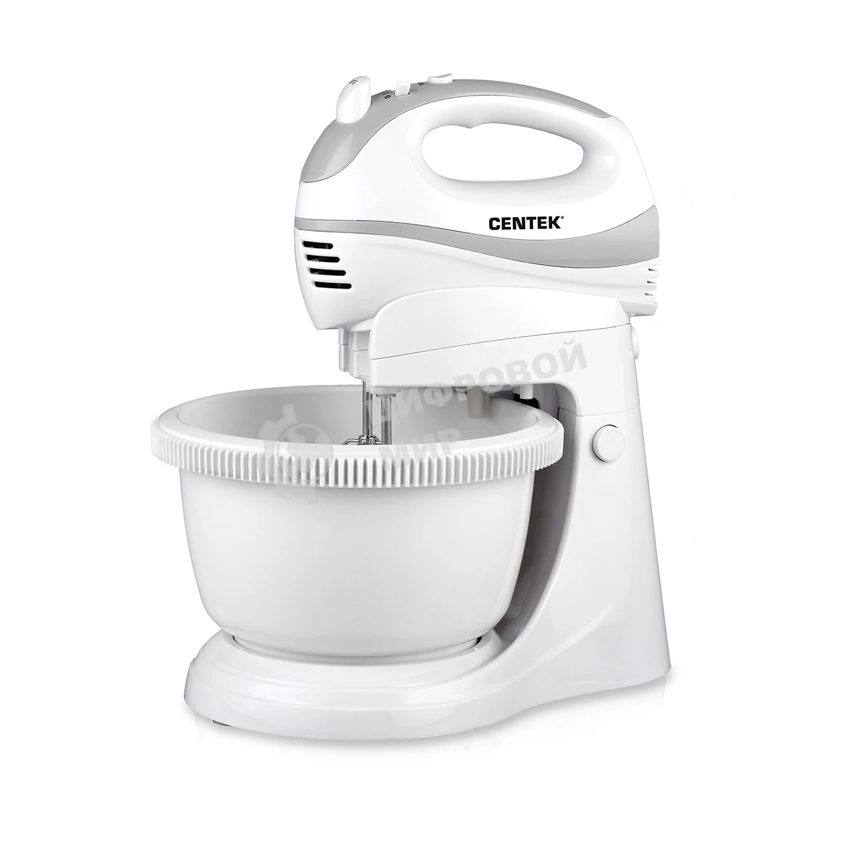 Миксер стационарный Centek CT-1106 бело-серый, 320 Вт