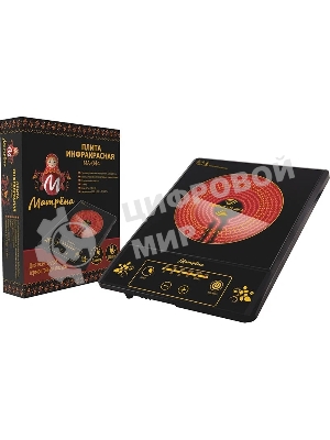 Плита настольная Матрена МА-044, 1 конф. черная, 2кВт/220-240 (006295)