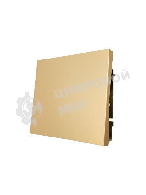 Выключатель 1-кл. СП ZIMA IP20 10А безвинт. зажим зол. LEZARD 704-3688-100QC