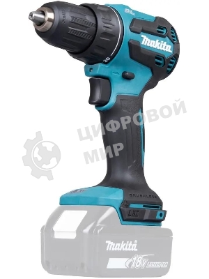 Дрель-шуруповерт Makita DDF490Z, 18 В, 0 Ач, 50 Нм, бесщеточный