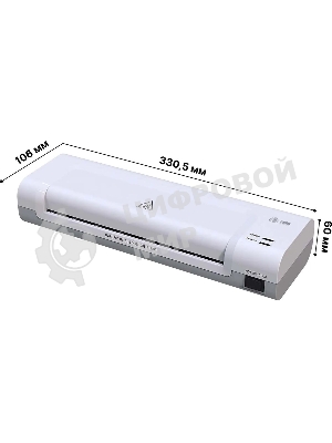 Ламинатор Cactus CS-LAB-D2, 2 вала, A4, 125мкм, 280мм/мин