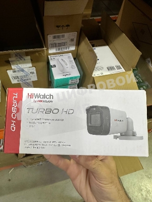 (Из ремонта) Камера HIWATCH 5MP DS-T500(C) (2.4MM) [Cм.описание!]