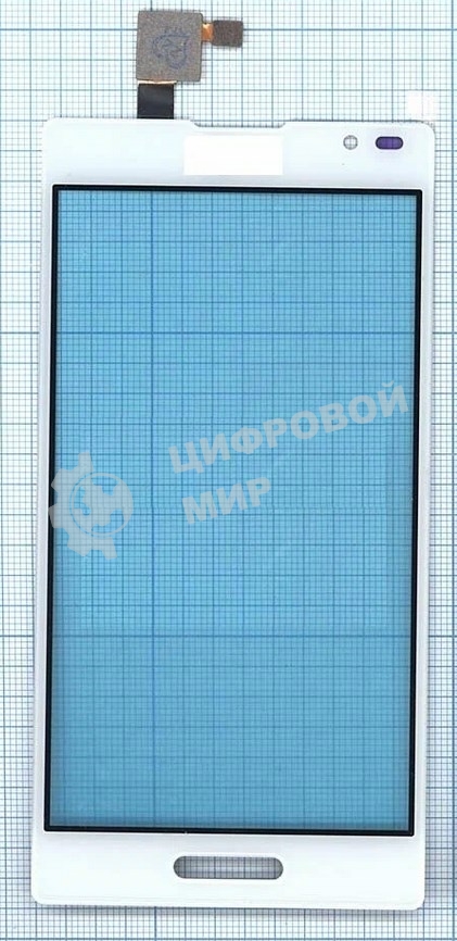 Сенсорное стекло (тачскрин) для LG Optimus L9 (P769), белое