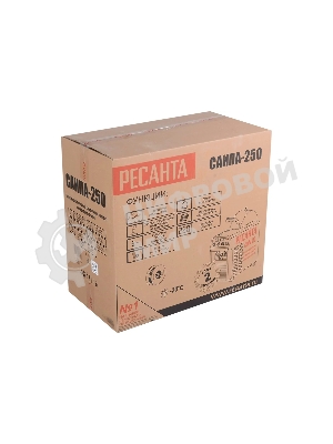 Сварочный аппарат Ресанта САИПА-250 инвертор ММА DC/MIG-MAG/FCAW 11.5кВт