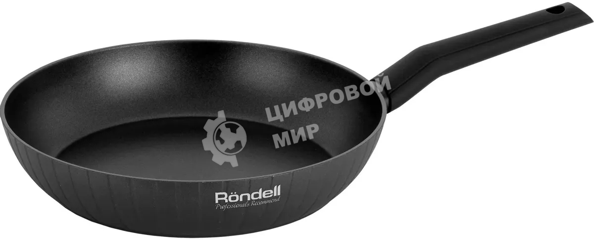 Сковорода Rondell Vero RDA-1494, 26 см, без крышки, серый