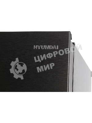 Холодильник Hyundai CS5073FV графит трехкамерный инвертер 292/167л морозилка сбоку, No Frost, Side by Side