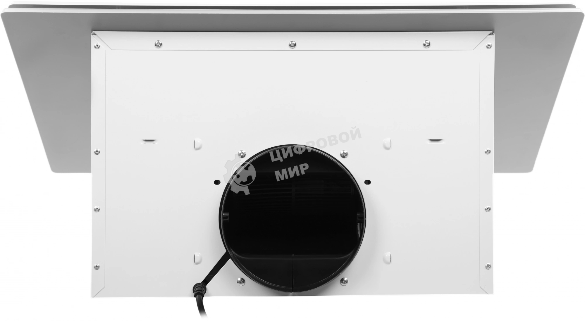 Вытяжка наклонная Hyundai HGH 6830 WG белый, 59.5 см, 350 куб. м/ч, 54 дБ