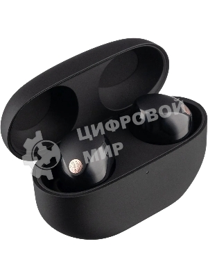 Наушники TWS Sony WF-1000XM5 черный, внутриканальные, Bluetooth, активное шумоподавление, беспроводная зарядка, до 8 ч