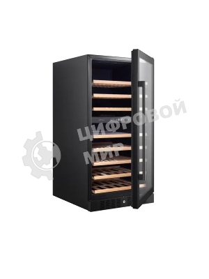 Винный шкаф Temptech CL120DB черный, 261 л, 2 отсека, 94 бут., класс G