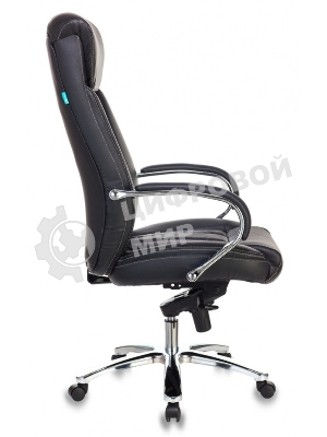 Кресло Бюрократ T-9922SL/BLACK черный, кожа