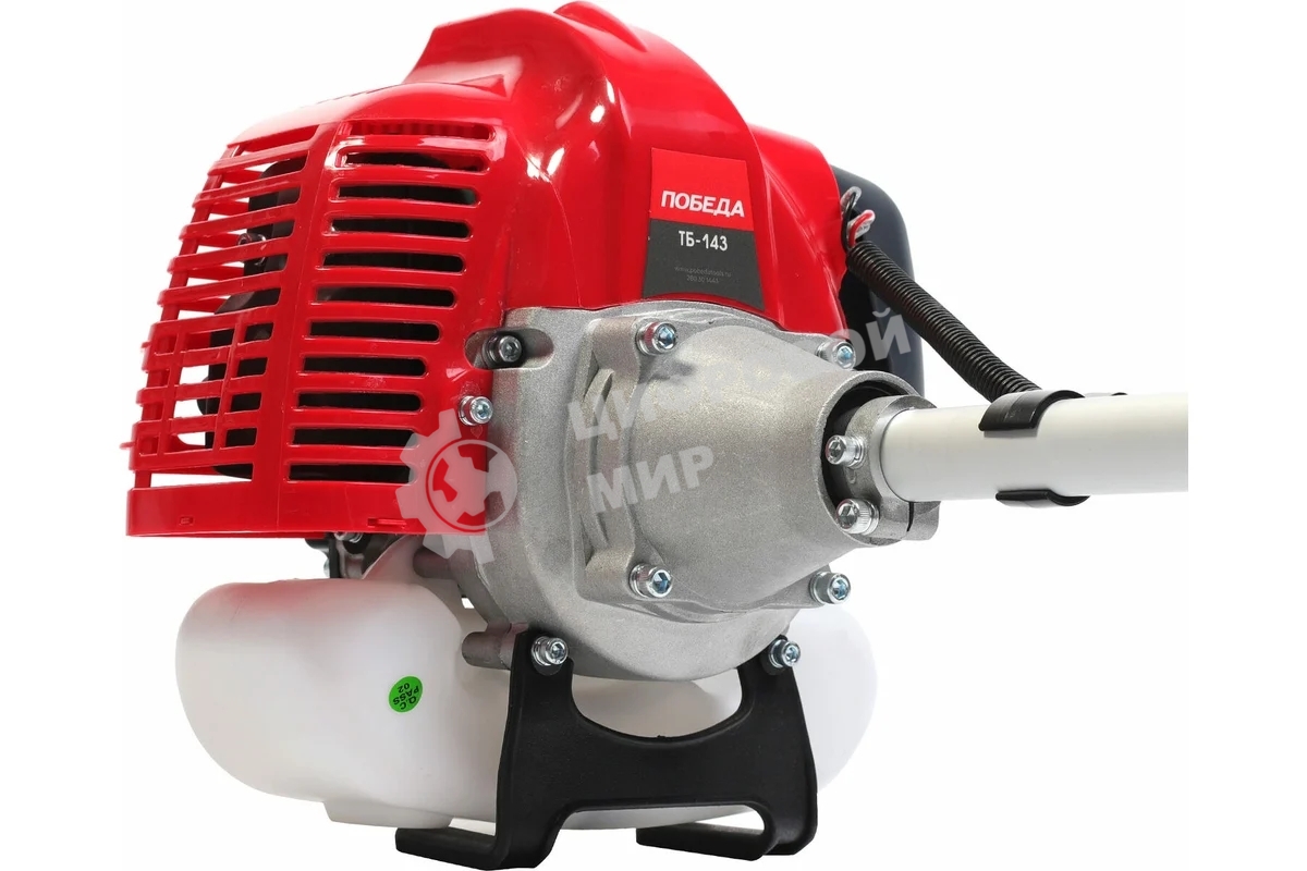 Триммер бензиновый Победа ТБ 143 (1+1), раб. объем 43сс, 2,5 л.с., 