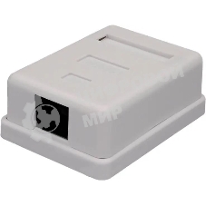 Розетка Suprlan 10-0355-1, RJ45 1 кат.6 UTP