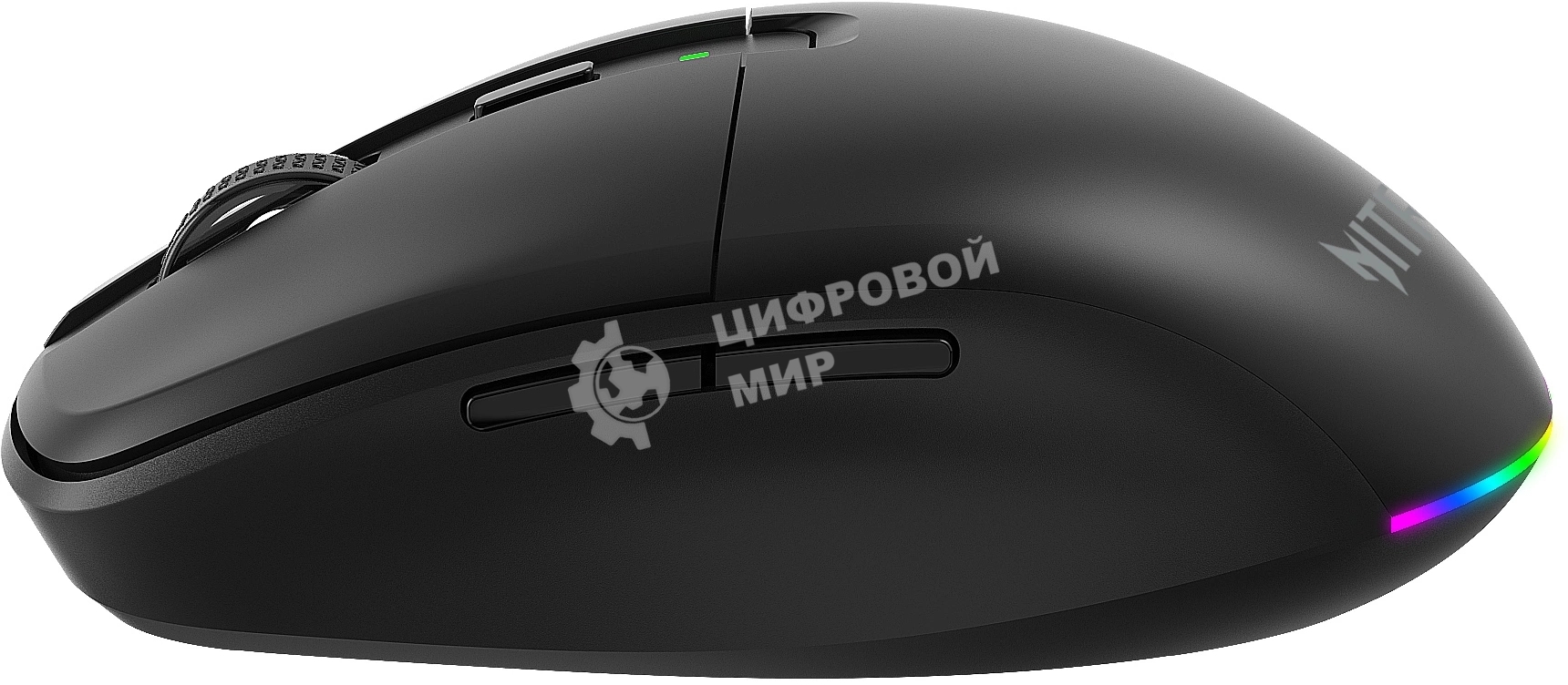 Мышь беспроводная Acer Nitro OMR400 черный, 3200 dpi, радиоканал, Bluetooth, USB, кнопки - 6