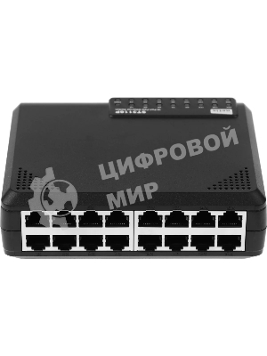 Коммутатор Netis ST3116P неуправляемый настольный 16x10/100