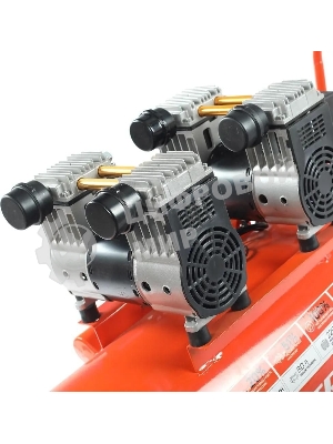 Компрессор поршневой безмасляный Patriot WO 80-360, 360 л/мин, 8 бар, 2200 Вт, 80 л, быстросъем и 