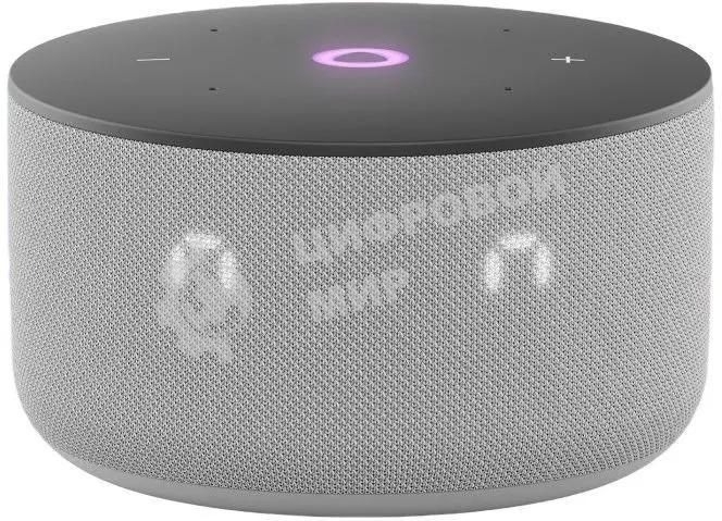 Умная колонка Yandex Станция Мини 3 Алиса серый 12W 1.0 BT/Wi-Fi