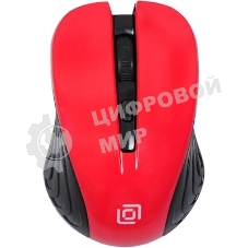 Мышь Oklick 545MW черный/черный оптическая (1600dpi) беспроводная USB (4but)