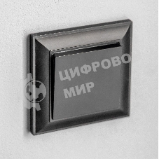 Рамка на 1 пост (черный матовый) W0012208