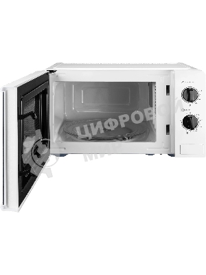 Микроволновая печь Hyundai HYM-M2048 белый, 20 л, 700 Вт, переключатели - поворотный механизм