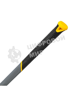 Кувалда с клиновидным бойком Denzel 3,6 кг, фибергласовая рукоятка c TPR