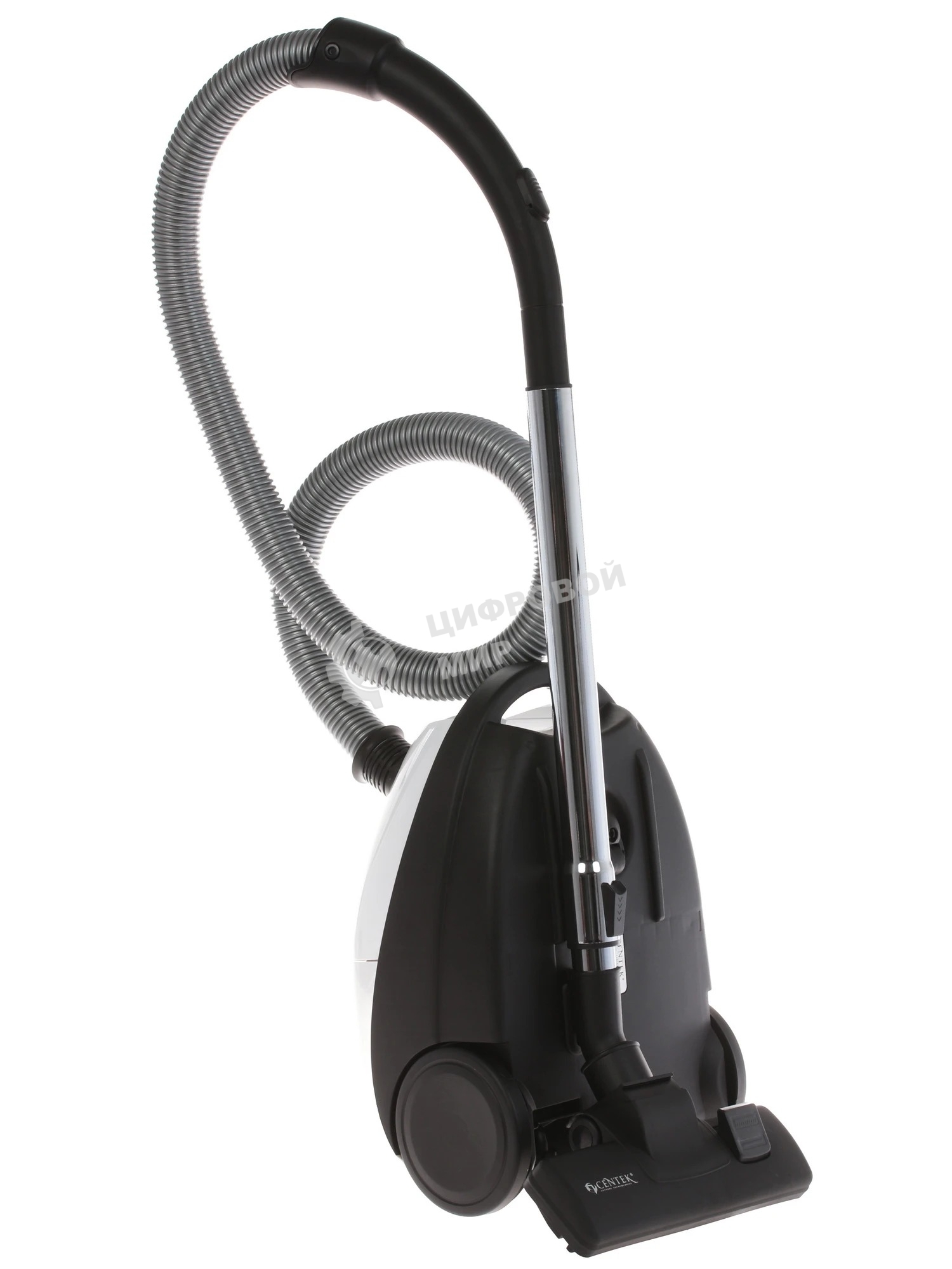 Пылесос Centek CT-2503 белый/оранжевый, 400/2000 Вт, уборка сухая, пылесборник мешок 2.5 л