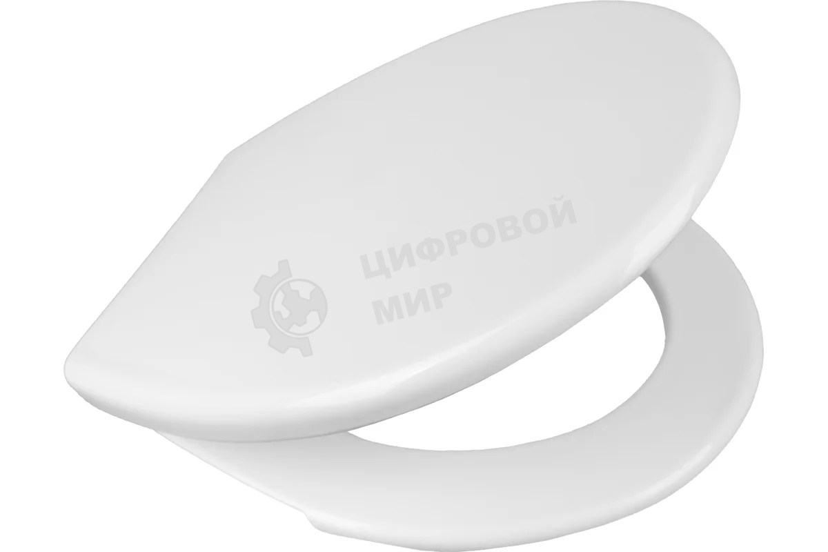 Сиденье для унитаза Виктория белое