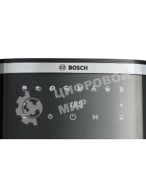 Аэрогриль Bosch MAF671B0 черный, 1800 Вт, 7.2 л, сенсор, 8 программ