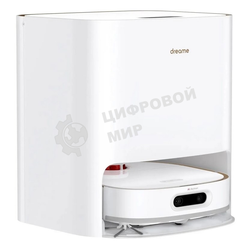 Робот-пылесос Dreame RLS6TAC W10 Pro белый, 55 Вт, 6400 мА·ч Li-Ion, уборка сухая/влажная, пылесборник контейнер 0.45 л