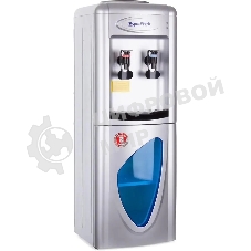 Кулер для воды Aqua Work 0.7LR, верхняя загрузка, нагрев 95 °С, охлаждение 10 °С, серебристый