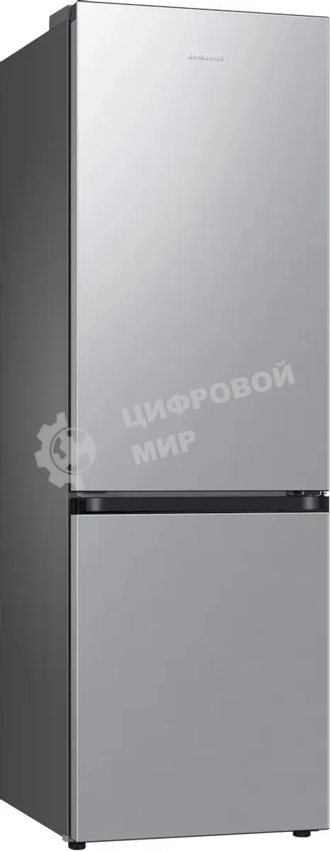 Холодильник Samsung RB34C600ESA/EF серебристый двухкамерный 230/114л морозилка снизу, No Frost