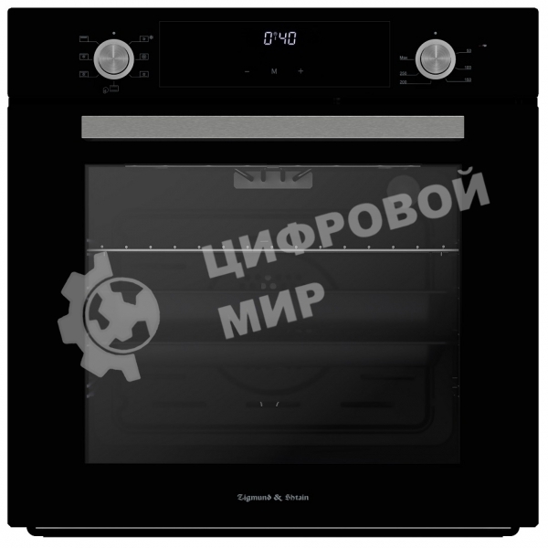 Духовой шкаф электрический Zigmund & Shtain E 153 B черный