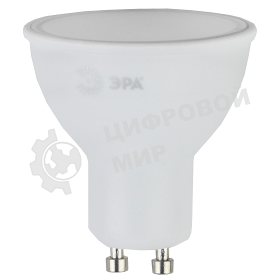 Лампа светодиодная ЭРА STD LED MR16-10W-840-GU10 10 Вт софит нейтральный белый свет