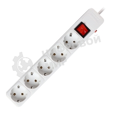 Сетевой фильтр Smartbuy (SBSP-5-50-W) 5 гн х 5,0 м белый