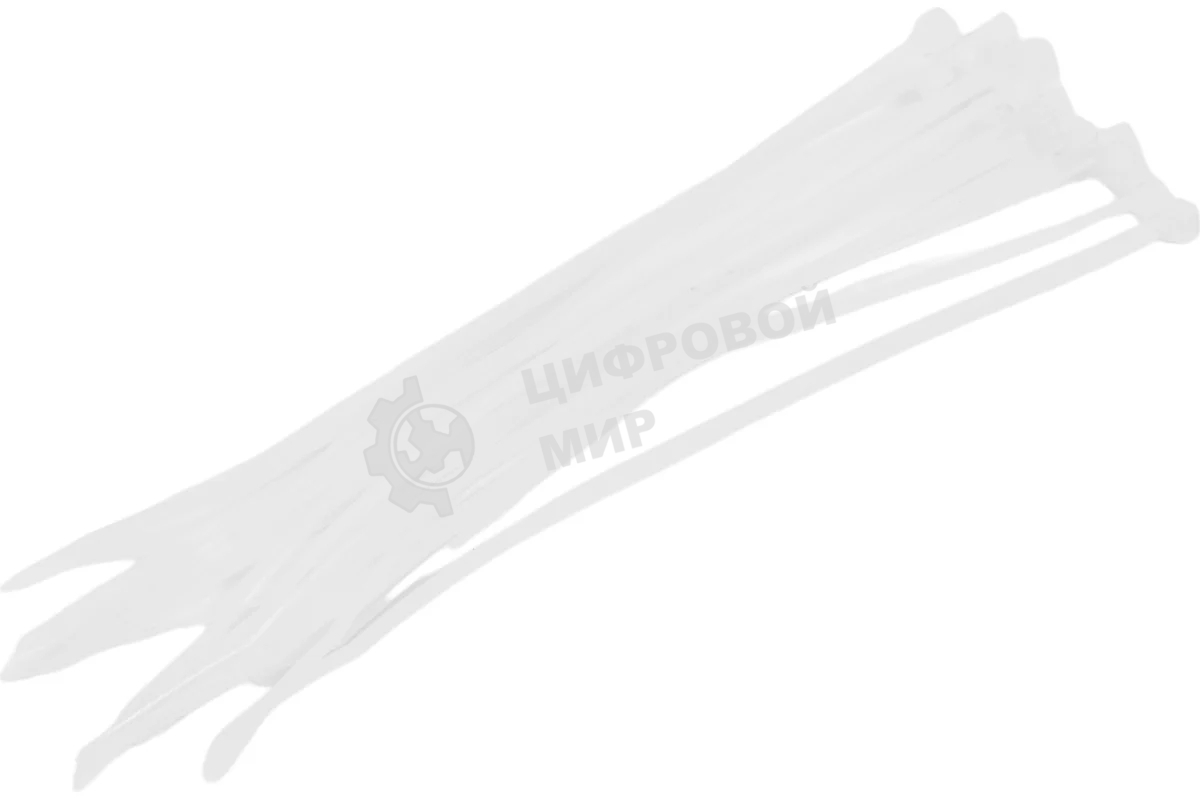 Хомут кабельный 2.5х150 нейл. белый (уп. 100 шт) EKF plc-c-2.5x150