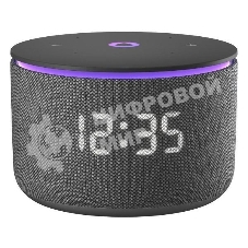 Умная колонка Яндекс Станция Мини 3 Про с Алисой, Zigbee, черный, YNDX-00059BLK