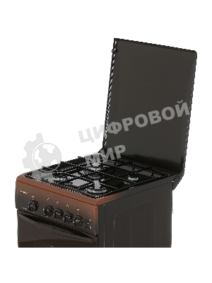 Плита газовая Gefest ПГ 3200-06 К19 коричневый, конфорок 4 шт, духовка 42 л, 50 см x 85 см x 57 см