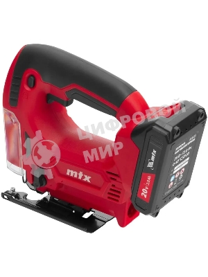 Лобзик электрический аккумуляторный MTX CJB-20-65, Li-Ion, 20 В