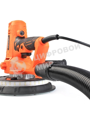 Прямошлифовальная машина (гравер) Patriot Expert WS 180 L, 800Вт, 2300 об/мин, d 180 мм, подсветка, (бетон, гипсокартон)