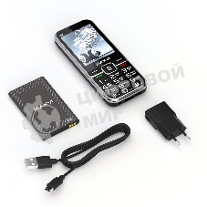 Мобильный телефон Maxvi P18i черный