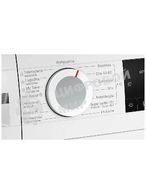 Стирально-сушильная машина Bosch WNA144VLSN белый, загр.фронтальная, макс.: 9 кг, 1400 об/мин, класс: Е