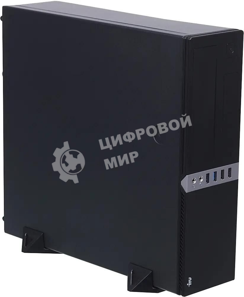 Компьютер IRU Office 310H6SF SFF i3 12100 (3.3) 8Gb SSD256Gb UHDG 730 Free DOS GbitEth 300W черный (1991582)