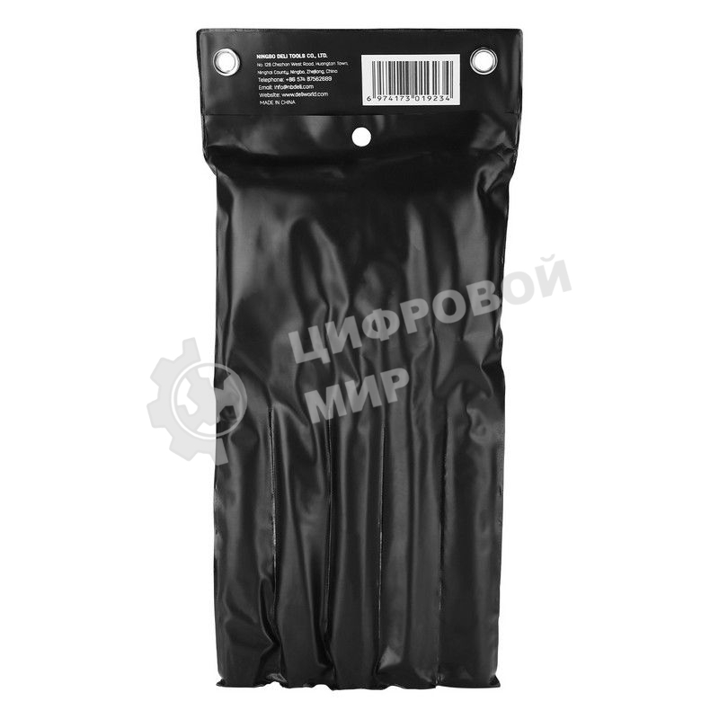 Набор напильников Deli DL352085 5шт Корпус напильника изготовлен из инструментальной стали T12. Обрезиненная платиковая ручка.