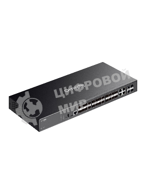 Коммутатор TP-Link Omada SG5428XF, 20×1 Гбит/с SFP + 4×1 Гбит/с SFP (Combo) + 4×10 Гбит/с SFP+, управляемый
