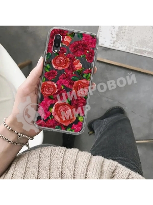 Чехол (клип-кейс) Gresso Air, для Samsung Galaxy A02, прозрачный/рисунок gr17aaae9155